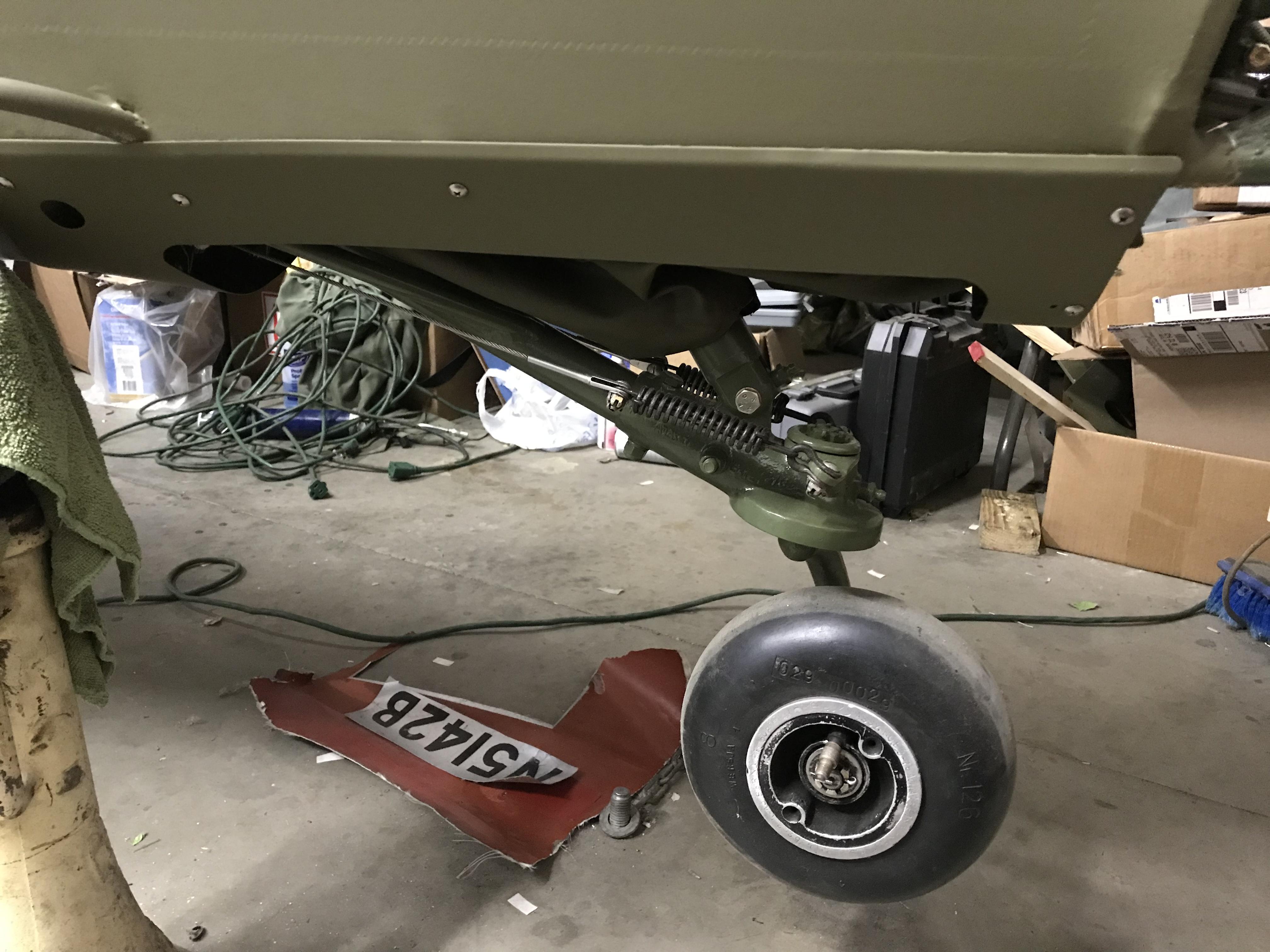 Tail wheel