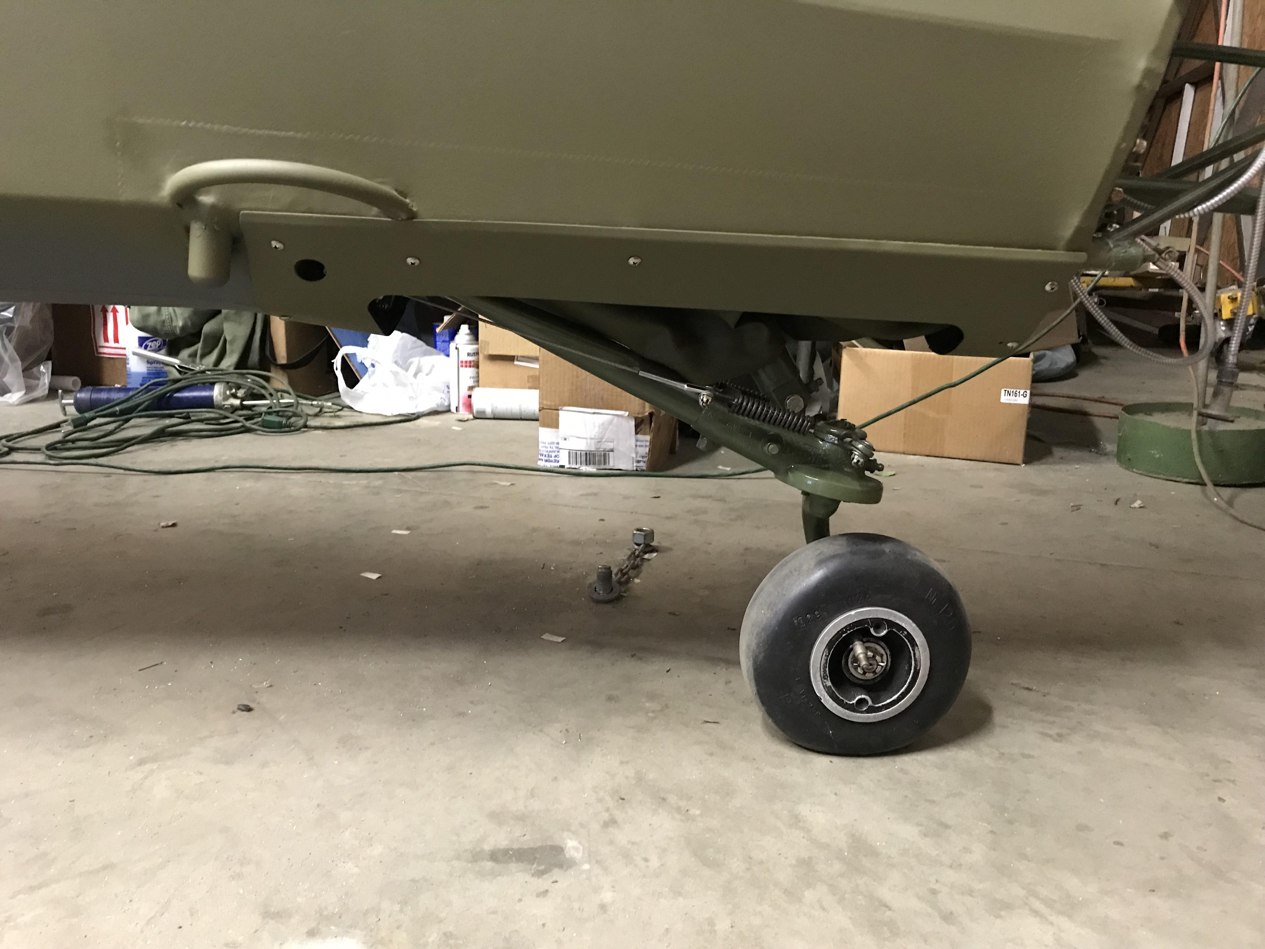 Tail wheel
