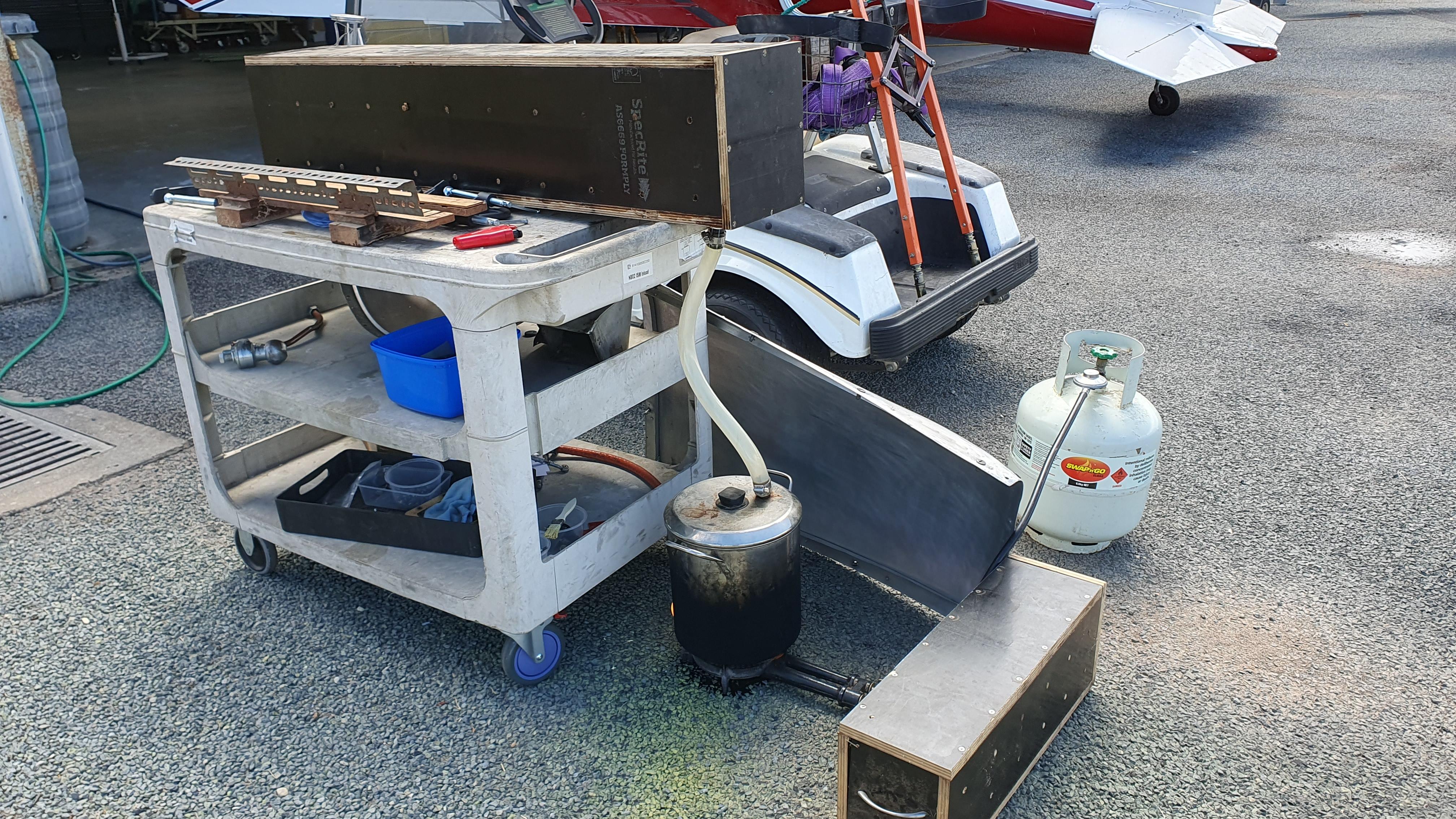 Steamer for wood bending